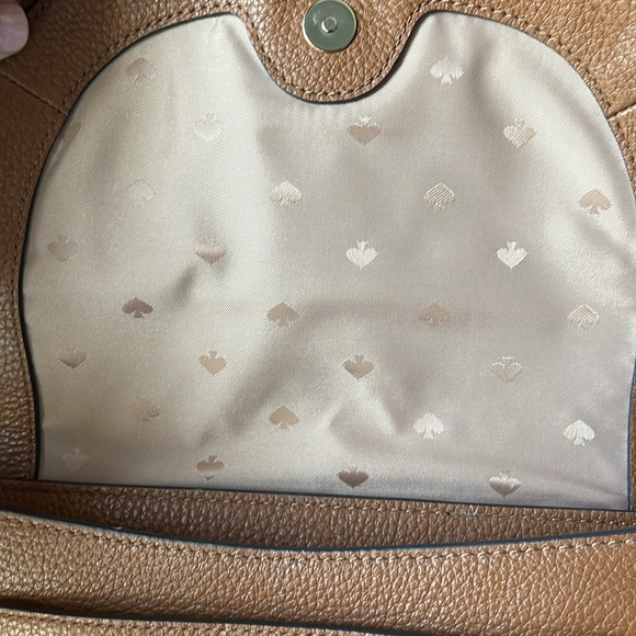 Beautiful gingerbread colored cross body/shoulder Kate spade new without tags - Picture 15 of 16